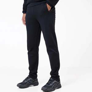 Ensemble de survêtement pour homme, design tendance, logo personnalisé, sweat-shirt à manches raglan noires et pantalon de jogging à jambes droites, streetwear, jogging, sweat-shirt pour homme - Product Image 6