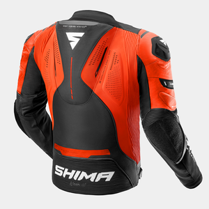 Chaqueta de Carreras de Piel Vacuna Genuina Mission ST G2 para Hombre, Hecha a Medida con Equipo de Protección CE - Product Image 2