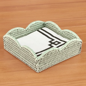 Excellent quality weave <b>rattan</b> napkin holders <b>table</b> <b>dining</b> napkins holder decorations for events - Product Image 5