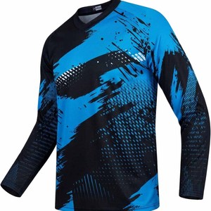 Maillot de BMX personnalisé avec logo, vêtements de sport en polyester, manches longues, séchage rapide pour le motocross, le cyclisme, le VTT, les courses 2024 - Product Image 1