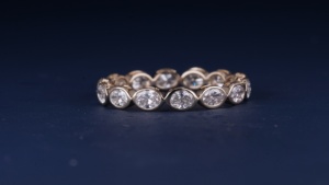 14K Gold Lab Grown Diamond <b>Ring</b> for Women Elegant <b>Fine</b> Jewelry IGI Certified Synthetic Diamond Engagement <b>Ring</b> Minimalist - Product Image 4