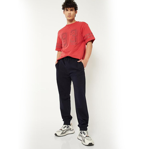 <b>Skinny</b> Fit Men <b>Jogger</b> Pants Zipper Pockets Premium Cotton Blend Narrow Bottom Running Sweatpants - Product Image 4
