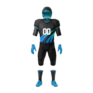Uniforme de fútbol americano sublimado al por mayor para hombre, logotipo personalizado, transpirable, de secado rápido, conjunto deportivo de élite para partidos, al por mayor - Product Image 5