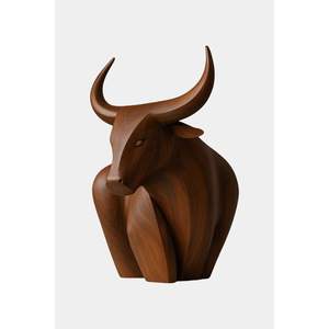 Sculpture en bois élégante pour la décoration intérieure et les cadeaux, pour ajouter une touche de nature et de style à votre maison ou votre bureau - Product Image 1