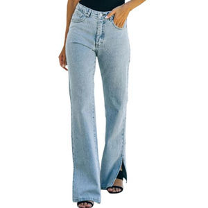 Pantalones Vaqueros Casuales de Primera Calidad para Mujer, Último Diseño, Venta al por Mayor, Color, Talla y Estilo Personalizados, Servicio ODM - Product Image 1