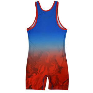 Combinaisons de lutte de haute qualité à prix de gros, sur mesure, respirantes, extensibles, grandes tailles, 100% polyester, écologiques, OEM - Product Image 2