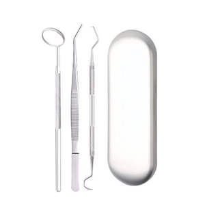 Kit de soins dentaires 3/6/8 pièces, outils de nettoyage des dents en acier inoxydable, instruments chirurgicaux dentaires par Dentavex - Product Image 6