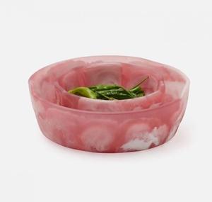 Bol à salade en résine fait main, décoratif, pour fruits, pour la maison, l'hôtel et les buffets, de la collection artisanale. - Product Image 3