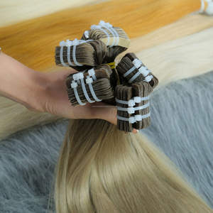 Commande en gros de qualité supérieure à cuticules alignées en couleur #10.1 Extensions de cheveux humains vietnamiens Remy ondulés lisses et soyeux - Product Image 5