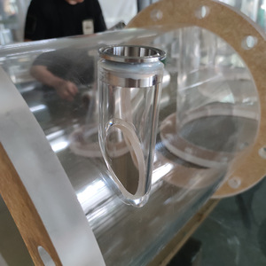 Pièce en plastique moulée en acrylique transparent pour pipeline à trois voies, dispositif d'instrumentation expérimentale de taille personnalisée - Product Image 4