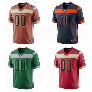 Pro-Series Custom Football Jersey: Sublimated Mesh Performance Uniform with Integrated Design Elements - Product Image 3