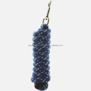 Corde de plomb en coton d'excellente qualité avec corde de plomb à mousqueton en laiton nickelé pour chevaux - Product Image 6