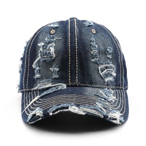 Custom Logo Ready Unstructured Cotton <b>Cap</b> OEM <b>Plain</b> Distressed <b>Cap</b> Bulk Wholesale Custom Embroidery Unbranded <b>Baseball</b> Hat - Product Image 1