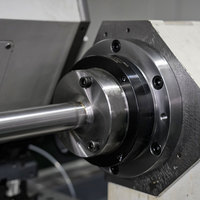Tour-fraiseuse CNC à double broche avec tournage et fraisage de précision pour manchons d'arbre et arbres à haute concentricité