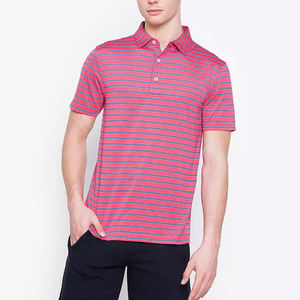 Fabricant de vêtements de gros OEM, nouveaux polos légers pour hommes, style streetwear, design personnalisé, vêtements décontractés d'été. - Product Image 6