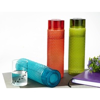 Vente en gros de bouteilles d'eau en PET de 260ml/500ml/750ml en plastique écologique pour voyage sport salle de sport utilisation en extérieur