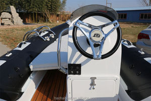 <span class=keywords><strong>Bateau</strong></span> pneumatique en fibre de verre avec coque en Hypalon, fabriqué en Chine, Rib 430C, à vendre - Product Image 6