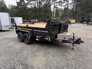 Remorque agricole d'occasion de 700 kg pour ensilage, remorque benne robuste pour céréales, avec essieu renforcé, remorque tracteur avec éclairage LED, remorque agricole - Product Image 4