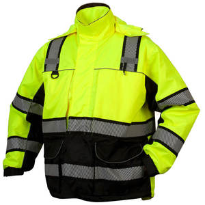 Veste de sécurité réfléchissante haute visibilité respirante au design personnalisé, vêtements de travail pour les ouvriers du bâtiment, en vente - Product Image 1