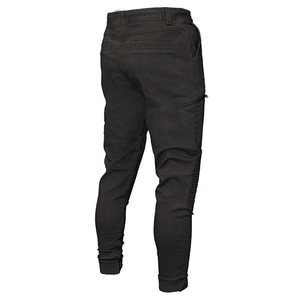 กางเกงยีนส์ผ้าแคนวาสเอวสูงลำลองสำหรับผู้ชาย ดีไซน์ล่าสุด บริการ OEM คุณภาพพรีเมียม สวมใส่สบาย ออกแบบตามสั่ง - Product Image 5