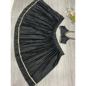 Lehenga Choli Navratri tendance et magnifique avec un véritable travail de miroir, taille 2XL - Product Image 4
