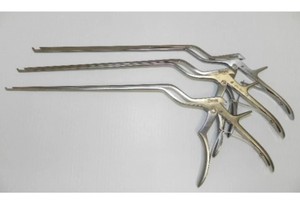 SHAHZIK INTERNATIONAL SI-KPR-25 Jeu de Rongeurs de Kerrison à baïonnette 1/2/3mm en acier inoxydable certifié CE Instruments chirurgicaux réutilisables - Product Image 3