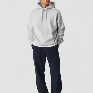 Sudadera con Capucha Personalizada al Por Mayor, 100% Algodón, para Hombre, Talla Grande, 350 g/m², Bordada - Product Image 3