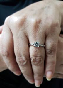 0.70 CT Lab Grown <b>Diamond</b> <b>Ring</b> in 18K Gold | Trendy IGI Certified Engagement <b>Ring</b> | Luxury Bridal Jewelry - Product Image 1