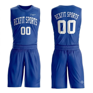 Ensemble de vêtements de sport de basketball pour adultes, design personnalisé, 100% polyester, léger, séchage rapide, t-shirt et short uni - Product Image 3