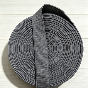 Vente en gros de bande élastique pliante en nylon et élasthanne de haute qualité, couleur unie noir et blanc, 5/8" (15 mm), pour sous-vêtements, soutien-gorge, vêtements - Product Image 3