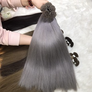 Vente chaude 100% Vietnamien KTip Extensions de Cheveux Synthétiques Afro/Curl/Kinky Curly Styles Prix de Gros - Product Image 2