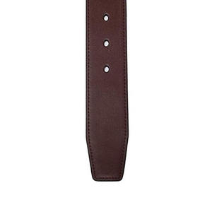 Cinturón de Cuero Genuino de Vaca para Hombre, Clásico, Casual, de Primera Calidad, Longitud Ajustable, Hebilla de Acero, Ecológico, Resistente y Duradero - Product Image 5