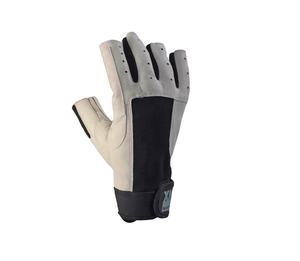 Gant de voile demi-doigt gant de travail en cuir gant de pêche doigt complet - Product Image 1