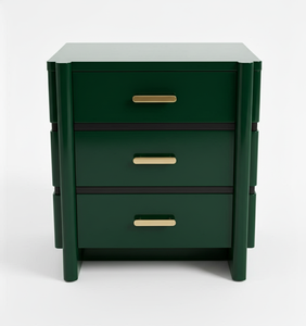 Nightstand 3 Drawers Bed <b>Frame</b> for Bedroom Export Quality Handcrafted Wood Furniture Premium Quality Factory Direct OEM ODM - Product Image 1