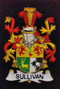 Insignia de Escudo Familiar Bordada a Mano de Lujo Personalizada con Efecto 3D en Relieve, Resistente al Agua, con Hilo Metálico - Product Image 5