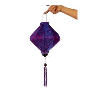 BEST SELLER BLUE LOTUS Lanterne artisanale en acier éco-responsable pour activités religieuses et occasions multiples, sérigraphiée, durable - Product Image 1