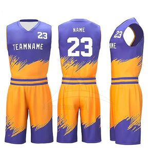 Uniforme de basket-ball de haute qualité, vente directe d'usine, respirant, pour hommes, ensemble deux pièces. - Product Image 6