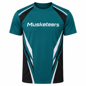T-shirt pour homme de haute qualité, séchage rapide, en jersey microfibre, manches courtes, imprimé, motif uni, prix bas sur High Street - Product Image 4