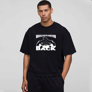 Camiseta de Algodón para Hombre, Personalizada, al por Mayor, Fabricante OEM, Proveedor, Etiqueta Privada, Producción en Masa - Product Image 1
