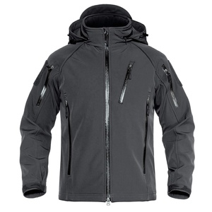 Unisex Winter <b>Warm</b> Tactical Soft Shell Jacket Windbreak and <b>Waterproof</b> Plaid Pattern New Outdoor Use Fabric Zipper Closure 2025 - Product Image 5
