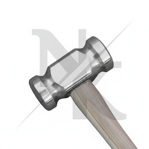 Martillo de Forja de Lujo de Alta Calidad, 1 LB 10 OZ, Bien Equilibrado, Cabeza de Acero Pulido de Doble Cara, Mango de Madera, Herraduras - Product Image 2