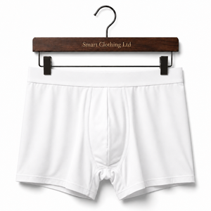 <b>Black</b> Men <b>Boxer</b> Briefs Seamless Cotton Blend Underwear Breathable Quick Dry Mid Rise Daily Wear - Product Image 3
