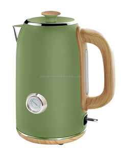 Bouilloire électrique sans fil en acier inoxydable de 1,7 L, arrêt automatique, base rotative à 360°, protection contre l'ébullition à sec et la surchauffe, usage domestique - Product Image 4