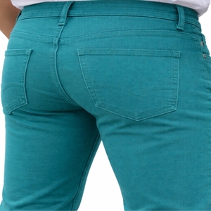 Pantalon en jean slim fit pour homme, extensible, décontracté, en coton, confortable, élégant, pour tous les jours, uni, avec étiquette personnalisée. - Product Image 6