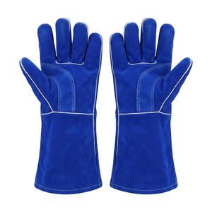 Guantes de Jardinería de Cuero Personalizables para Protección Laboral, Suministro de Fábrica, Puños Antideslizantes, Protección Suave - Product Image 6