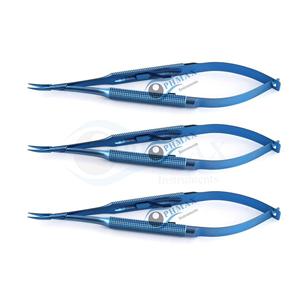 Portaagujas Oftálmico de Aleación de Titanio de Alta Calidad, Pinzas de Precisión para Sujetar Agujas sin Bloqueo para Cirugía Ocular, Aprobado por CE - Product Image 5