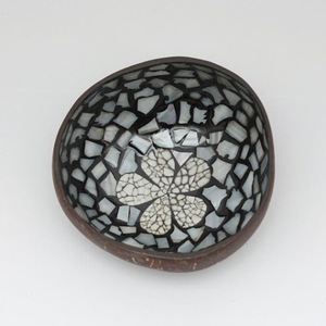 Bol de noix de coco fait à la main en gros Durable écologique naturel coquille de noix de coco saladier décoratif cuisine cadeau prêt - Product Image 5