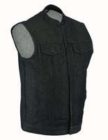 Gilet de moto en jean pour homme Wick