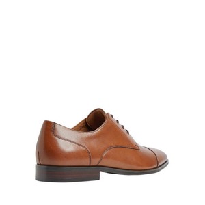 Zapatos Oxford de Negocios para Hombre con Puntera Redonda y Cordones, Zapatos de Vestir con Suela Elevada para Reuniones de Oficina y Eventos Formales - Product Image 2
