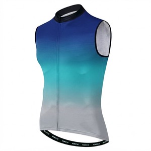 Maillot de cyclisme pour homme de haute qualité OEM, manches longues, respirant, séchage rapide, 100% polyester, ensemble de vêtements pour homme - Product Image 2